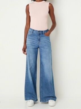 GARDEUR Blue Wide-Leg Women's Jeans